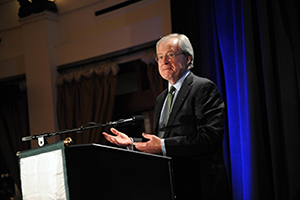James Maurin, retired chairman of Stirling Properties, received the Tulane Distinguished Entrepreneur of the Year Award.