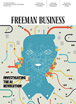 cover of the fall 2022 issue of Freeman Business magazine