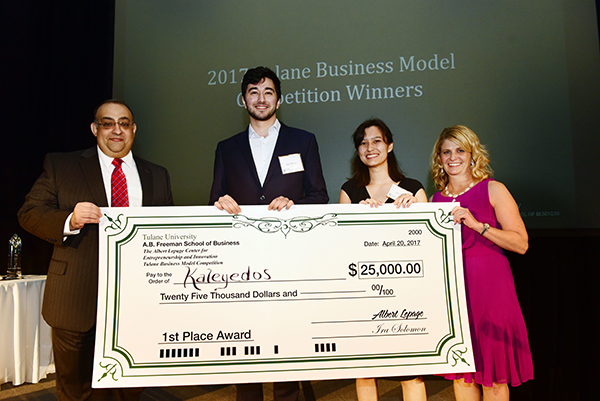 Medical device maker wins top prize in Business Model Competition