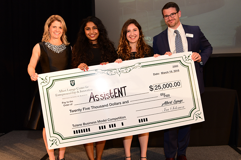 Medical device maker earns top prize in Tulane Business Model Competition