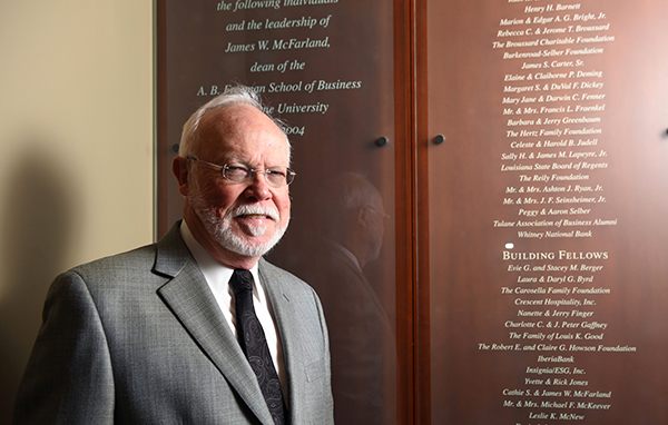 Former Dean James W. McFarland Retires