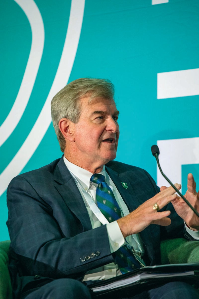 Pierre Conner photographed at Tulane Future of Energy Forum,